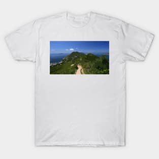 Dragons Back Hike Painting T-Shirt